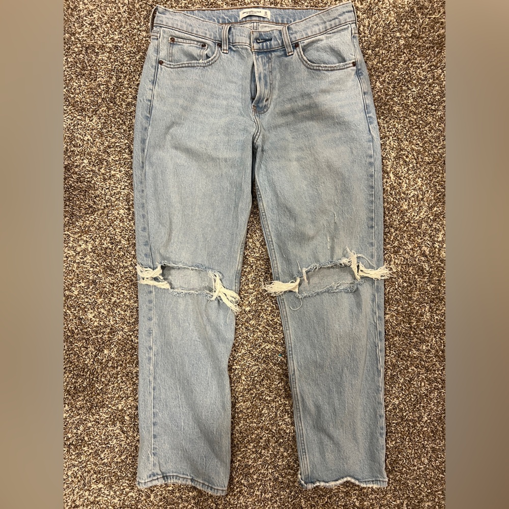 Abercrombie & Fitch 90’s straight - mid rise